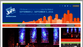 What Detroitjazzfest.com website looked like in 2017 (7 years ago)