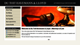 What Dhllaw.co.za website looked like in 2017 (7 years ago)