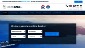 What Dreamlines.nl website looked like in 2017 (7 years ago)