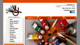 What Diseno.com.sv website looked like in 2017 (9 years ago)