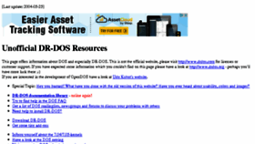 What Drdos.net website looked like in 2017 (7 years ago)