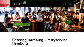 What Daily-catering.de website looked like in 2017 (7 years ago)