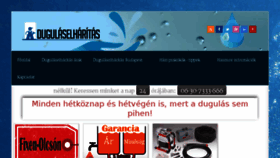 What Dugulaselharitas-fix-aron.hu website looked like in 2017 (7 years ago)