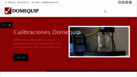 What Domequip.com website looked like in 2017 (7 years ago)