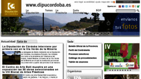What Dipucordoba.es website looked like in 2017 (7 years ago)