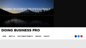What Doingbusiness.pro website looked like in 2017 (7 years ago)