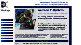 What Dynamp.com website looked like in 2017 (7 years ago)