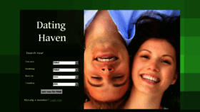 What Datinghaven.com website looked like in 2017 (7 years ago)
