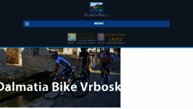 What Dalmatia-bike.com website looked like in 2017 (7 years ago)