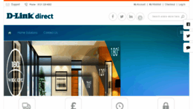 What Dlink-direct.co.uk website looked like in 2017 (7 years ago)