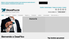 What Deasfilco.com website looked like in 2017 (7 years ago)