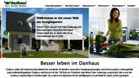 What Danhaus.de website looked like in 2017 (7 years ago)