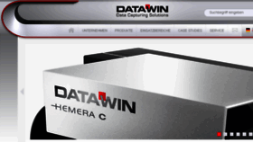 What Datawin.de website looked like in 2017 (7 years ago)