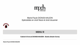 What Dionisi-naudin-avocat.fr website looked like in 2017 (7 years ago)