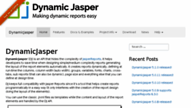 What Dynamicjasper.com website looked like in 2017 (7 years ago)