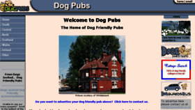 What Dogpubs.co.uk website looked like in 2017 (7 years ago)