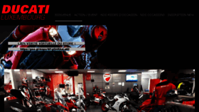 What Ducati.lu website looked like in 2017 (7 years ago)