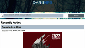 What Darkmp3.ru website looked like in 2017 (7 years ago)