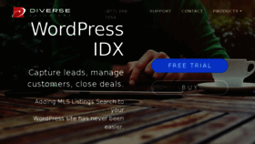 What Dsidxpress.com website looked like in 2017 (7 years ago)