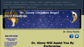 What Drginny.com website looked like in 2017 (7 years ago)