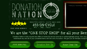 What Donationnationusa.org website looked like in 2017 (7 years ago)