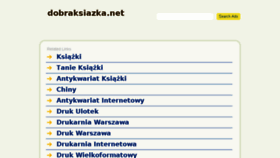 What Dobraksiazka.net website looked like in 2017 (7 years ago)