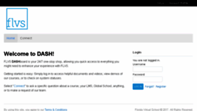 What Dash.flvsgl.com website looked like in 2017 (7 years ago)