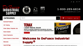 What Defusco.com website looked like in 2017 (7 years ago)