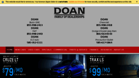What Doandelivers.com website looked like in 2017 (7 years ago)