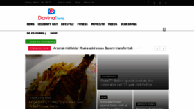 What Davinadiaries.com website looked like in 2017 (7 years ago)