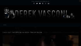 What Derekvasconi.com website looked like in 2017 (7 years ago)