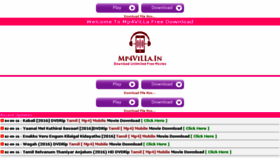 What Donmovies.net website looked like in 2017 (7 years ago)