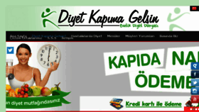 What Diyetkapimagelsin.com website looked like in 2017 (7 years ago)