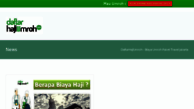 What Daftarhajiumroh.com website looked like in 2017 (7 years ago)