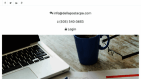 What Dellapostacpa.com website looked like in 2017 (8 years ago)