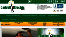 What Dallaselectricrepair.com website looked like in 2017 (7 years ago)