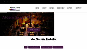 What Desouzahotels.com website looked like in 2017 (7 years ago)