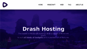 What Drash.net website looked like in 2017 (7 years ago)