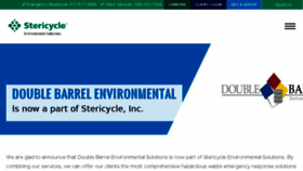 What Doublebarrelenvironmental.com website looked like in 2017 (7 years ago)
