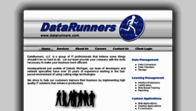 What Datarunners.net website looked like in 2017 (6 years ago)