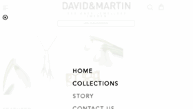 What Davidandmartin.com website looked like in 2017 (6 years ago)