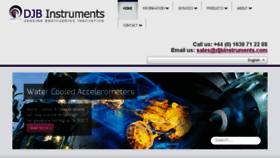 What Djbinstruments.com website looked like in 2017 (7 years ago)
