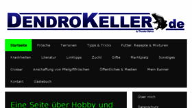 What Dendrokeller.de website looked like in 2017 (7 years ago)