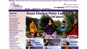 What Doultonfigurines.com website looked like in 2017 (7 years ago)
