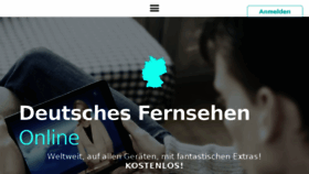 What Deutsches-fernsehen.net website looked like in 2017 (7 years ago)