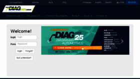 What Diagweb.com.br website looked like in 2017 (7 years ago)