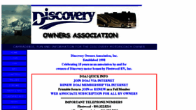 What Discoveryowners.com website looked like in 2017 (7 years ago)