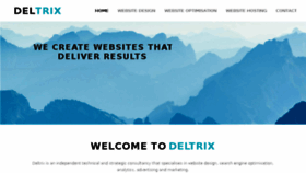 What Deltrix.co.uk website looked like in 2017 (7 years ago)