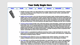 What Dailydb.com website looked like in 2017 (7 years ago)