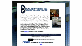 What Dunlapinteriors.com website looked like in 2017 (6 years ago)